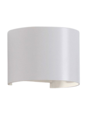 Aplique pared Blanco 10 watt con aletas ajustables ángulo