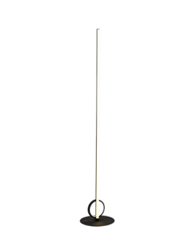 Lámpara de pie Negra LED 24 watt intensidad regulable