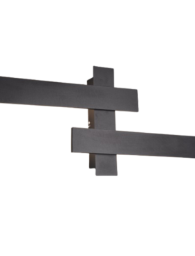 Aplique Negro LED 21 watt intensidad regulable