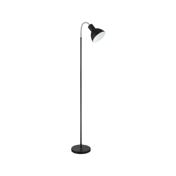 Lámpara de Pie LECTOR LED 40 Watt E27 NEGRO Sin Bombilla