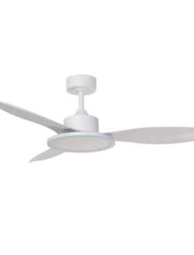 Ventilador de techo Led 120cm Motor DC LED 36 Watt Mando Distancia con Temporizador BLANCO