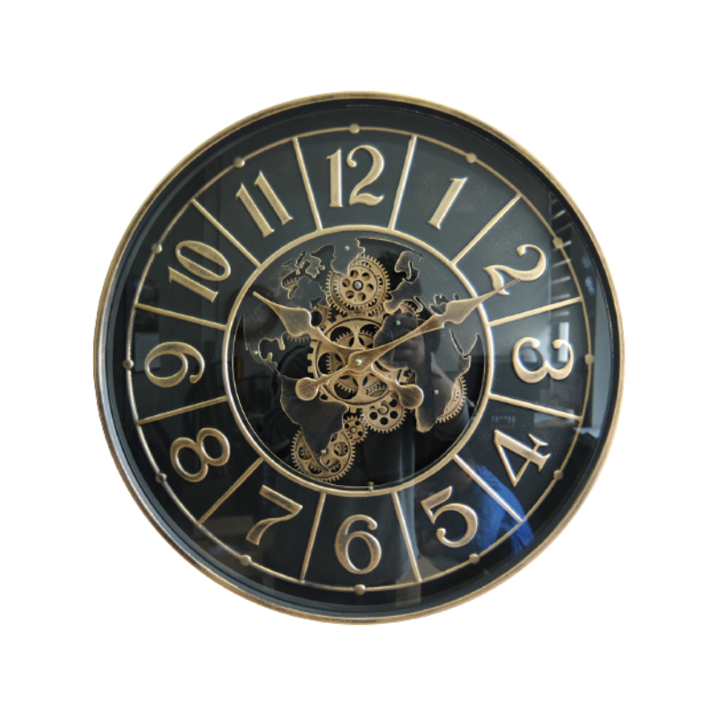 Reloj Pared 60cm Ø Mecanismo decorativo - Central Llums