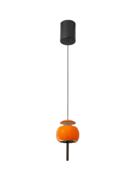 Lámpara colgante 12W 450 Lúmenes aluminio NARANJA