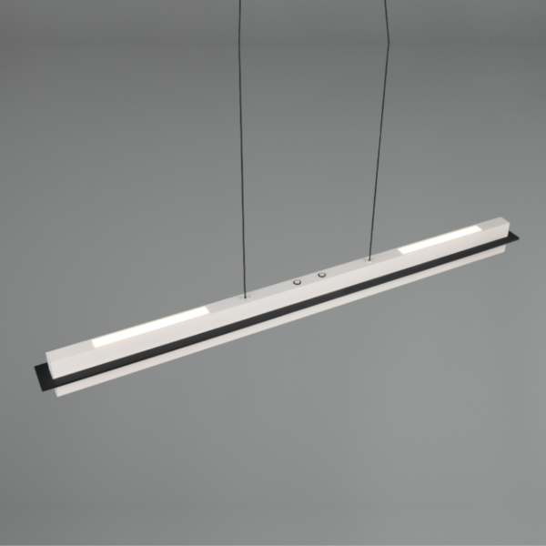 Colgante led lineal 22w 2700 - 5000k regulables blanco - Imagen 4