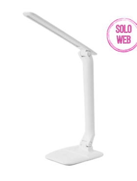 Flexo estudio led CCT 7 watts 525 lúmenes regulables color blanco