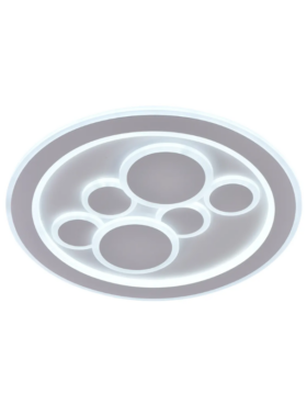 Plafón led redondo 89 watts 50cm CCT mando a distancia y APP Android e iOS