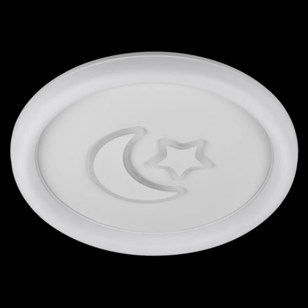 Plafón led luna 65 watts 50cm CCT mando a distancia - Imagen 4