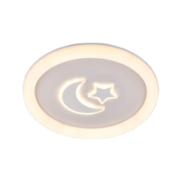 Plafón led luna 65 watts 50cm CCT mando a distancia