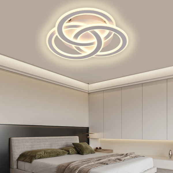 Plafón led redondo 122 watts 50cm CCT mando a distancia y APP Android e iOS - Imagen 2