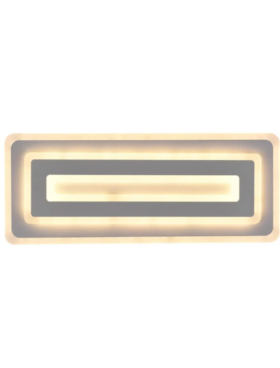 Aplique led mini rectangular 25 watts 27x12cm CCT mando a distancia y APP Android e iOS