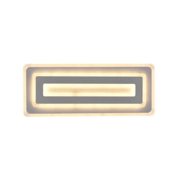 Aplique led mini rectangular 25 watts 27x12cm CCT mando a distancia y APP Android e iOS