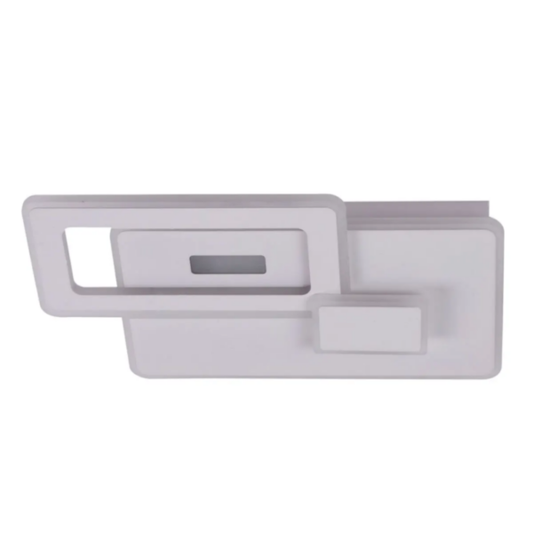 Aplique led rectangular 86 watts 35x20cm CCT mando a distancia y APP Android e iOS