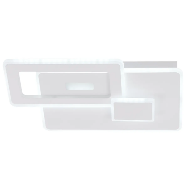 Aplique led rectangular 86 watts 35x20cm CCT mando a distancia y APP Android e iOS - Imagen 3