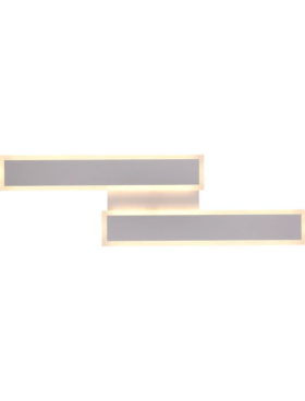 Aplique led 34 watts 60x15cm CCT mando a distancia y APP Android e iOS