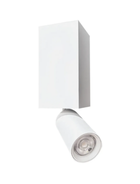 Aplique lector foco led GU10 mini blanco texturizado
