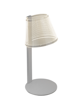 Sobremesa led decorativa 5 watts 3000 kelvin en metal y aluminio