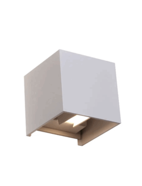 Aplique exterior led de aluminio dirigible 20 watts CCT 3000 - 4000 - 6000 kelvin blanco