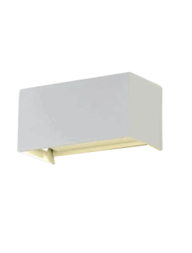 Aplique exterior led de aluminio dirigible 20 watts CCT 3000 - 4000 - 6000 kelvin blanco