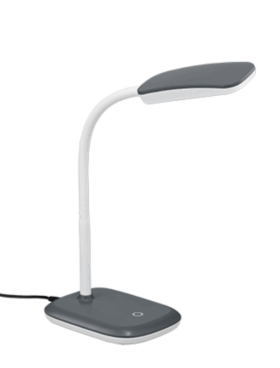 Sobremesa flexo LED SMD 3,5 watts 350 lúmenes 3000 kelvin titanio