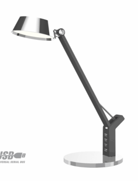 Flexo led 8 watts CCT cargador USB gris
