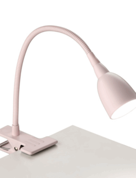 Flexo Pinza LED Flexible 5 Watts 4000 Kelvin 250 Lúmen rosa