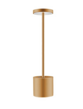 Sobremesa táctil 3 watts 3000 kelvin cobre