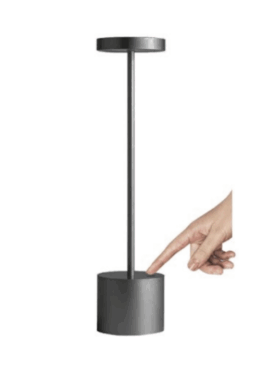 Sobremesa táctil 3 watts 3000 kelvin antracita