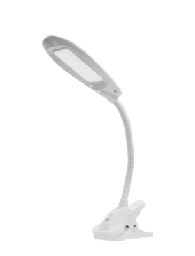 Flexo - pinza led 5 watts 6000 lúmenes blanco