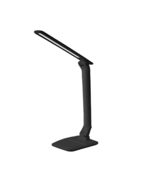 Flexo led plegable 7 watts 3000-4000-6500 kelvin 525 lúmenes negro