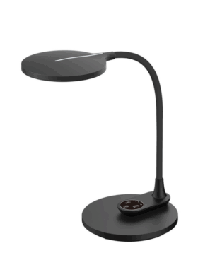 Flexo led 10 watts 3000-4500-6000 kelvin 790 lúmenes negro