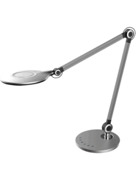 Flexo led 10 watts 3000-4500-6000 kelvin 800 lúmenes con memoria plata