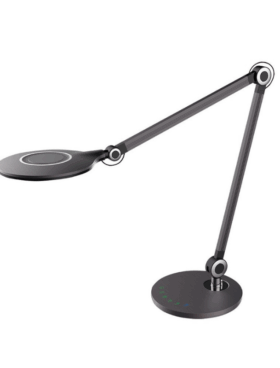 Flexo led 10 watts 3000-4500-6000 kelvin 800 lúmenes con memoria gris