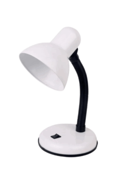 Flexo infantil articulable 1x E27 blanco