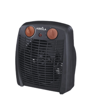 Termo-ventilador eléctrico 2000w negro marrón
