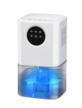 Deshumidificador 22,5 watts táctil con depósito de 1,7 litros