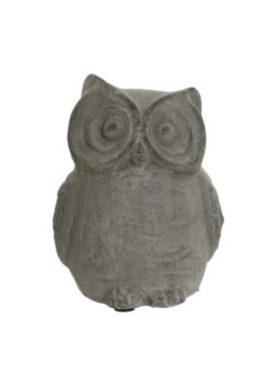 Figura BÚHO cemento desgastado