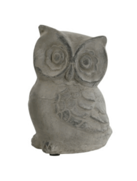 Figura BÚHO cemento desgastado