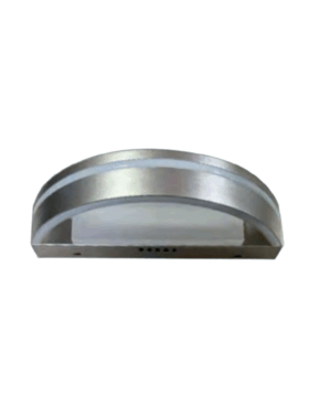 Aplique pared led 21 watts 4000 kelvin 2100 lúmenes níquel mate