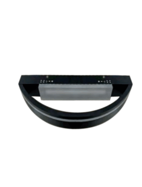 Aplique pared led 21 watts 4000 kelvin 2100 lúmenes negro
