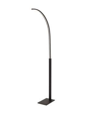Lámpara de pie led 40 watts 3000-4000-6000 kelvin dimable con mando a distancia negro