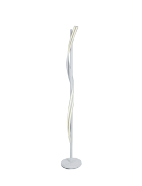 Lámpara de pie led 60 watts 3000-4000-6000 kelvin dimable con mando a distancia blanco