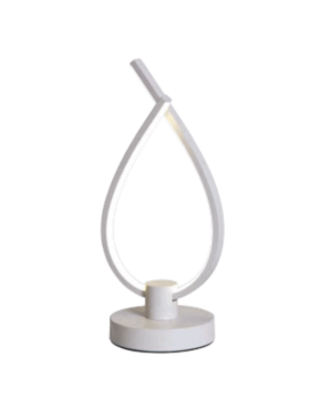 Sobremesa led 12w mando a distancia blanco