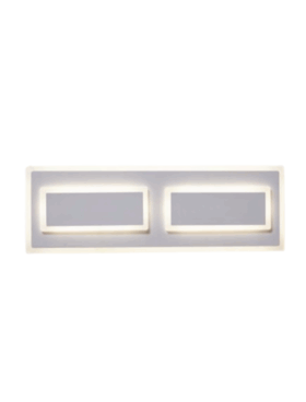 Plafón led de 60x20cm 38 watts 4000 kelvin 380 lúmenes blanco