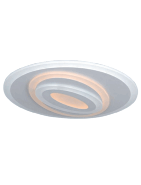Plafón led SMD de 50cm de diámetro 91 watts 3000 - 6000 kelvin dimables 8190 lúmenes blanco