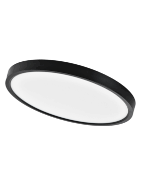 Plafón LED 60W CCT interruptor selector 60 centímetros negro