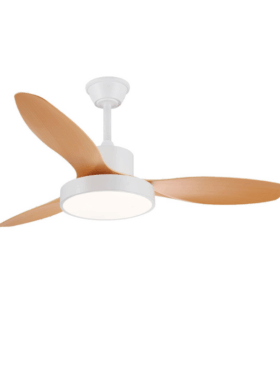 Lámpara Ventilador de techo 36 Watt 120cm Blanco haya