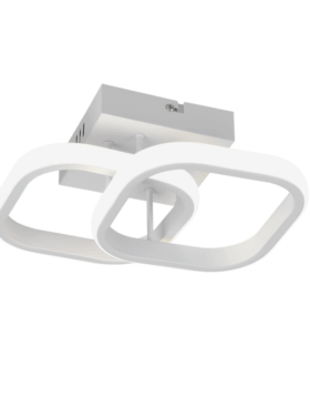 Plafón LED 24cm 7 watts 4000 kelvin 850 lúmenes blanco