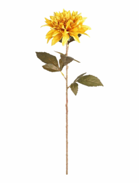 Flor artificial amarillo