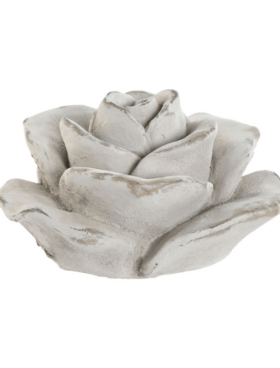Figura ROSA 18cm cemento gris