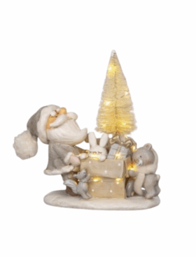 Figura led PAPA NOEL 19cm
